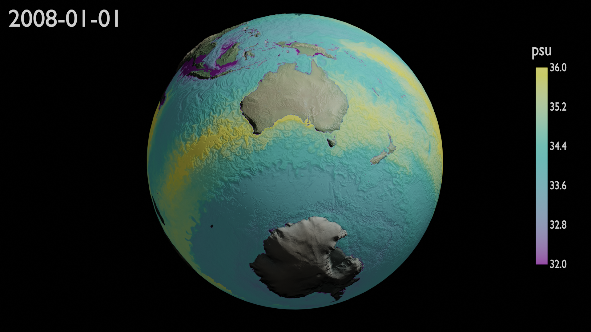 Sea Surface Salinity.