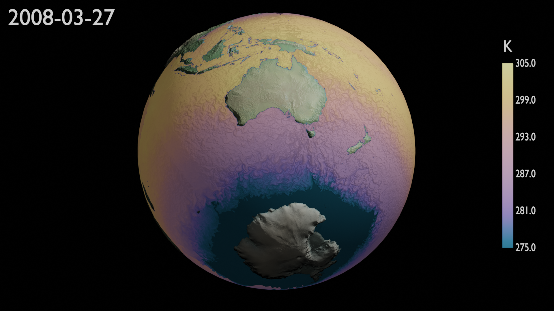 Sea Surface Temperature.